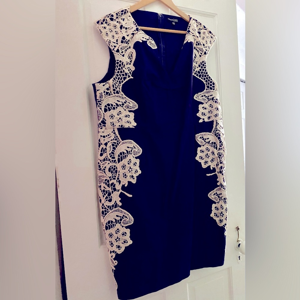 ModCloth London Dresses navy sheath dress. US22. UK26.